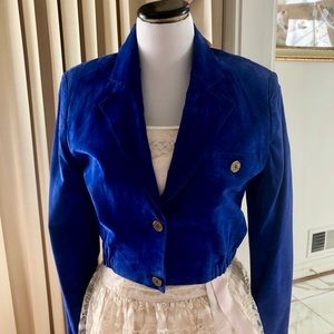 Blue jacket from Lord & Taylor